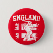 Cricket Engeland, Barmy Army leden Ronde Button 5,7 Cm (Voorkant)