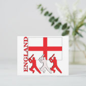 Cricket England Briefkaart (Staand voorkant)