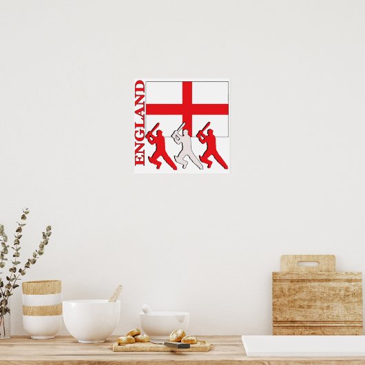 Cricket England Poster (Keuken)