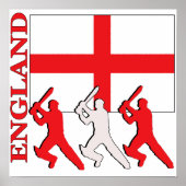Cricket England Poster (Voorkant)