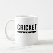 Cricket Enthusiast. Koffiemok (Links)