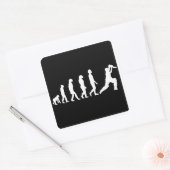 Cricket Evolution Vierkante Sticker (Envelop)