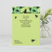 Cricket Floral Pattern Family Picnic Kaart (Staand voorkant)