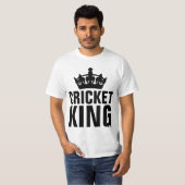 CRICKET GAME, CRICKET KING T-shirts (Voorkant volledig)