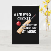Cricket Gezegde Cricket Player-code Kaart (Gele Bloem)