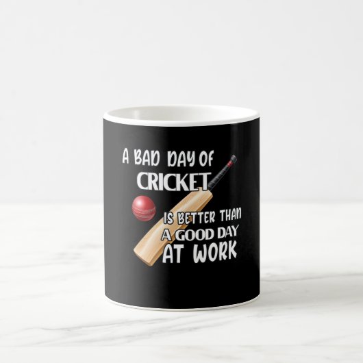 Cricket Gezegde Cricket Speler Gift Koffiemok (Center)