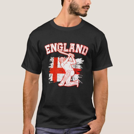Cricket Gift Engeland Team T-shirt (Voorkant)