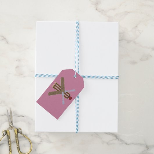 Cricket Gift Labels Cadeaulabel (Met Touw)