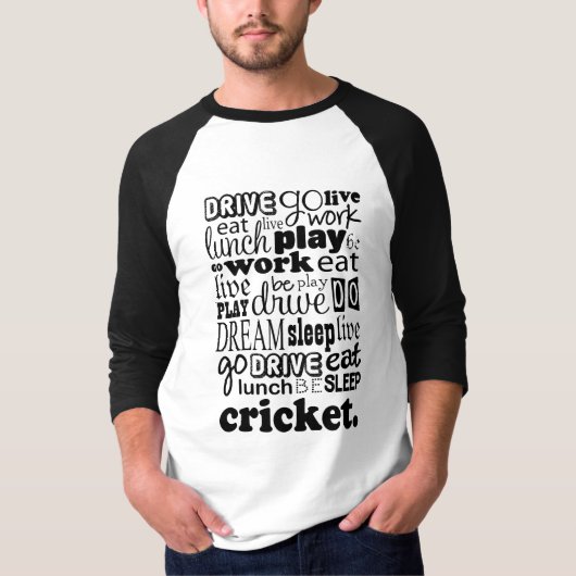 Cricket Gift T-shirt (Voorkant)