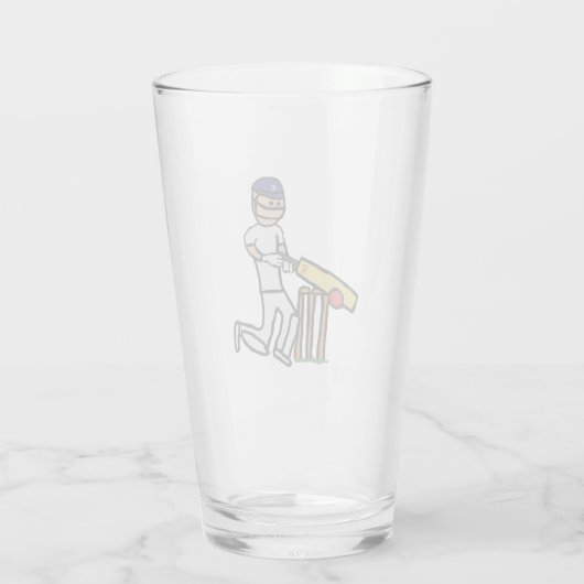 Cricket Glas (Achterkant)