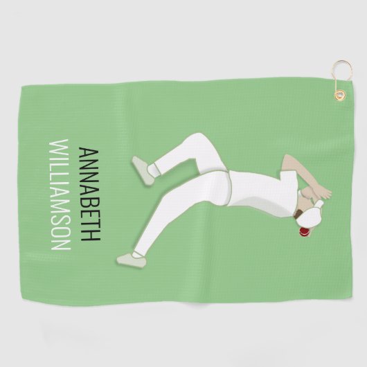 Cricket Golfhanddoek (Horizontaal)