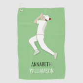 Cricket Golfhanddoek (Voorkant)