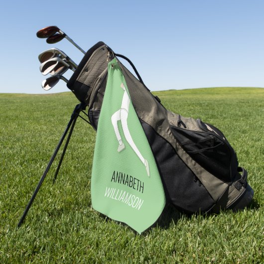Cricket Golfhanddoek (Groen)