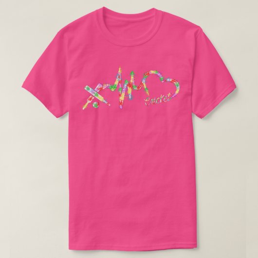Cricket Heartbeat Colorful Smoke T-shirt (Design voorkant)