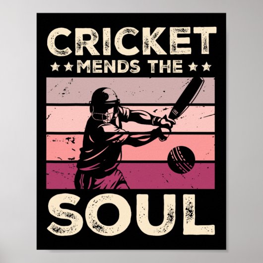 Cricket herstelt de ziel poster (Voorkant)