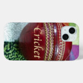Cricket het spel dat we graag spelen, eten, slapen Case-Mate iPhone case (Achterkant (horizontaal))
