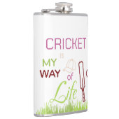 Cricket in my life heupfles (Rechts)