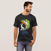 Cricket India 2019 T-shirt (Voorkant volledig)