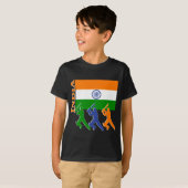 Cricket India T-shirt (Voorkant volledig)
