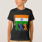 Cricket India T-shirt (Voorkant)