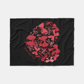 Cricket inspiratie fleece deken (Voorkant (Horizontaal))