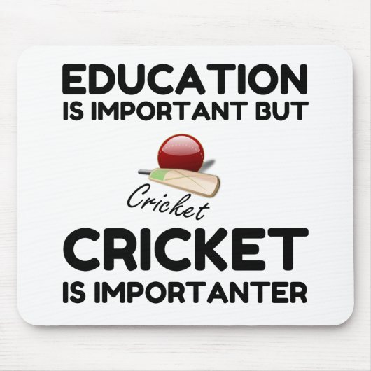CRICKET IS BELANGRIJK MUISMAT (Voorkant)