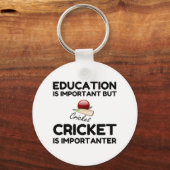 CRICKET IS BELANGRIJKER SLEUTELHANGER (Voorkant)