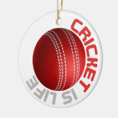 Cricket is levensecht keramisch ornament (Links)