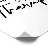 Cricket Is My Therapy  Poster (Hoek)