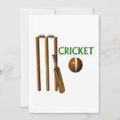 Cricket Kaart (Voorkant)