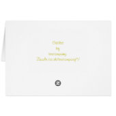 CRICKET-KAART (Achterkant Horizontaal)