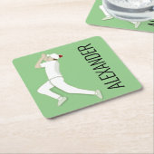 Cricket Kartonnen Onderzetters (Schuin)