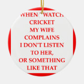 CRICKET KERAMISCH ORNAMENT (Voorkant)