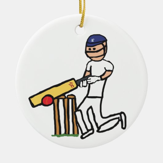 Cricket Keramisch Ornament (Voorkant)