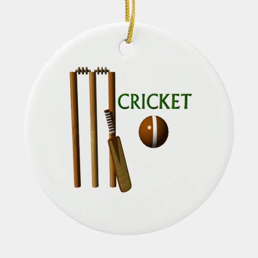 Cricket Keramisch Ornament (Voorkant)