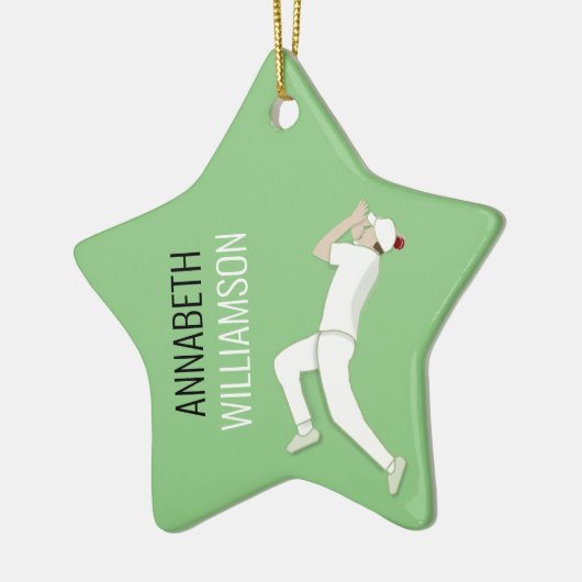 Cricket Keramisch Ornament (Links)