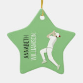 Cricket Keramisch Ornament (Achterkant)