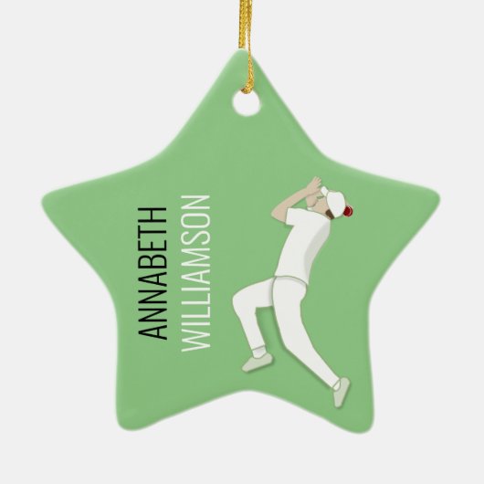 Cricket Keramisch Ornament (Achterkant)