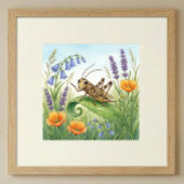Cricket Kleine Insecten Kinderkamer Poster