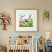 Cricket Kleine Insecten Kinderkamer Poster