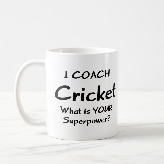 cricket koffiemok (Links)