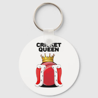 Cricket Koningin Vrouwen Cricket Meisjes Cricket S Sleutelhanger