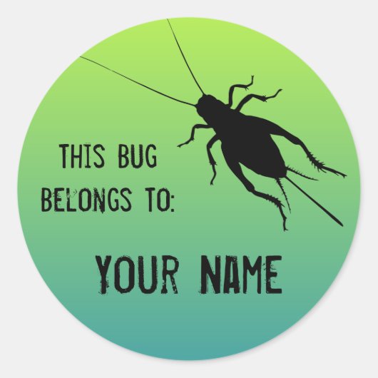 Cricket Label (Voorkant)