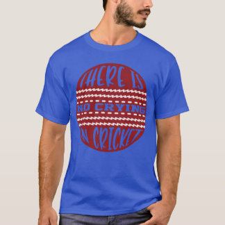 Cricket levensstijl spel Cricketer sport geschenke T-shirt