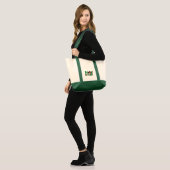 Cricket Logo, Green Tas Carry Bag (Voorkant (model))