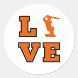 Cricket Love Ronde Sticker
