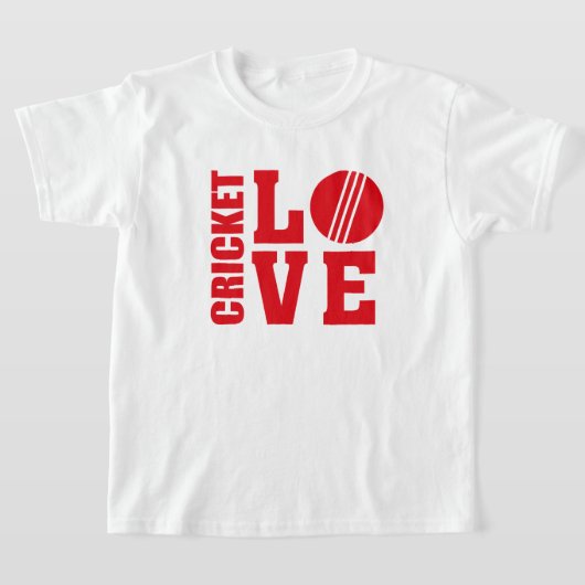 Cricket Love T-shirt (Laagn)