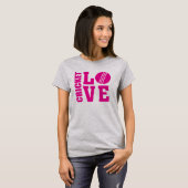 Cricket Love T-shirt (Voorkant volledig)