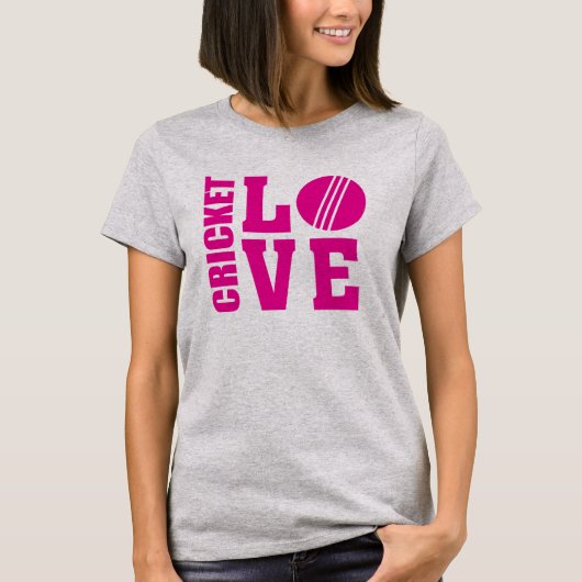 Cricket Love T-shirt (Voorkant)