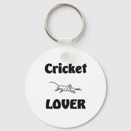 Cricket Lover Sleutelhanger (Voorkant)